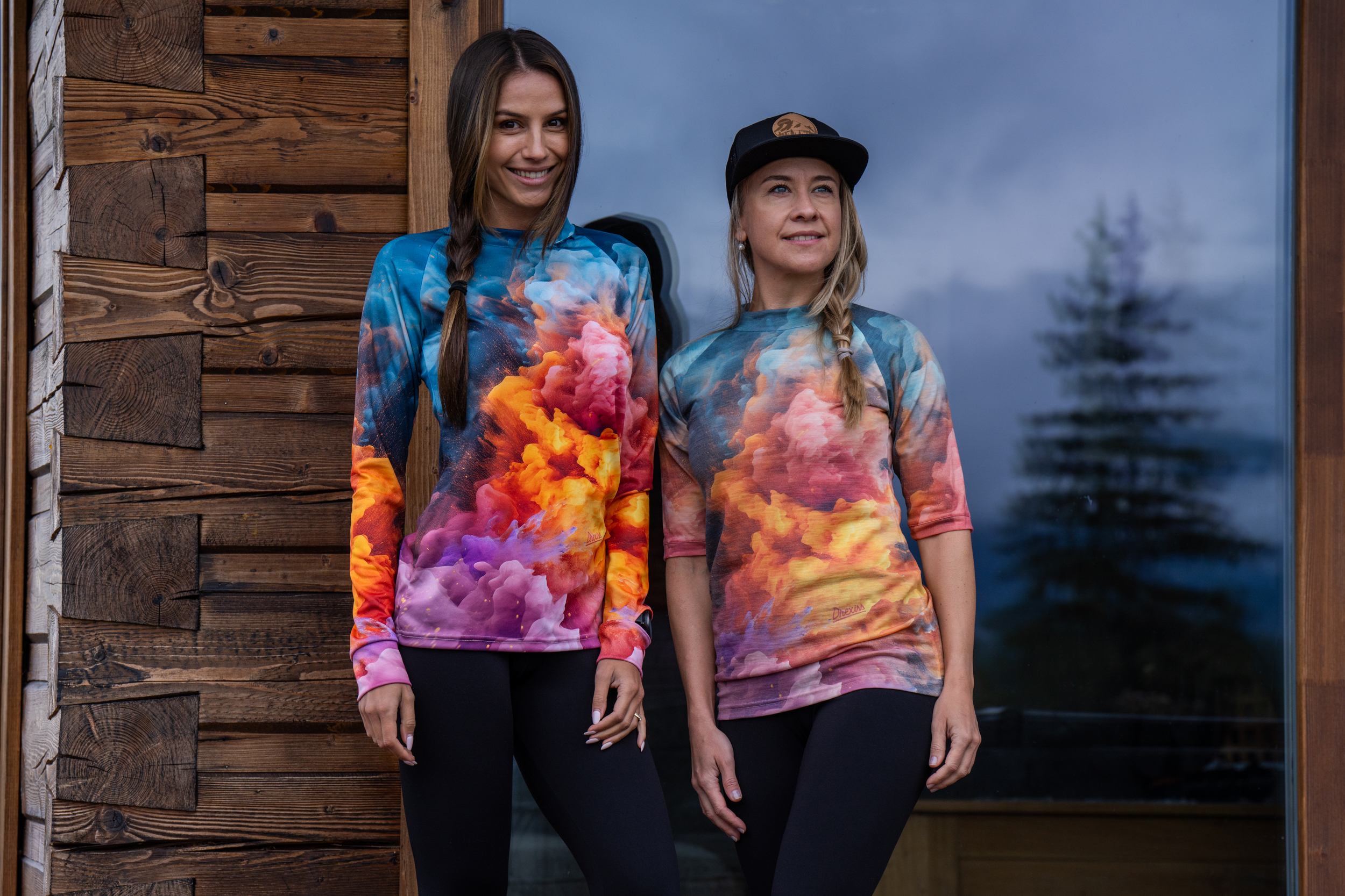 Dámská funkční trička Drexiss z materiálů COOLMAX® a Merino Active